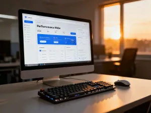 Cyfrowa kłódka na tle kodu binarnego, symbolizująca zabezpieczenia i ochronę strony internetowej przed atakami.