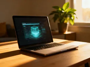 Panel administracyjny WordPress z kursorem ustawionym na opcji włączania automatycznych aktualizacji motywu.